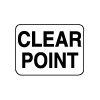 4015-36 Signs - Railyard 
Clear Point - Aluminum 12" x 15" x .080"